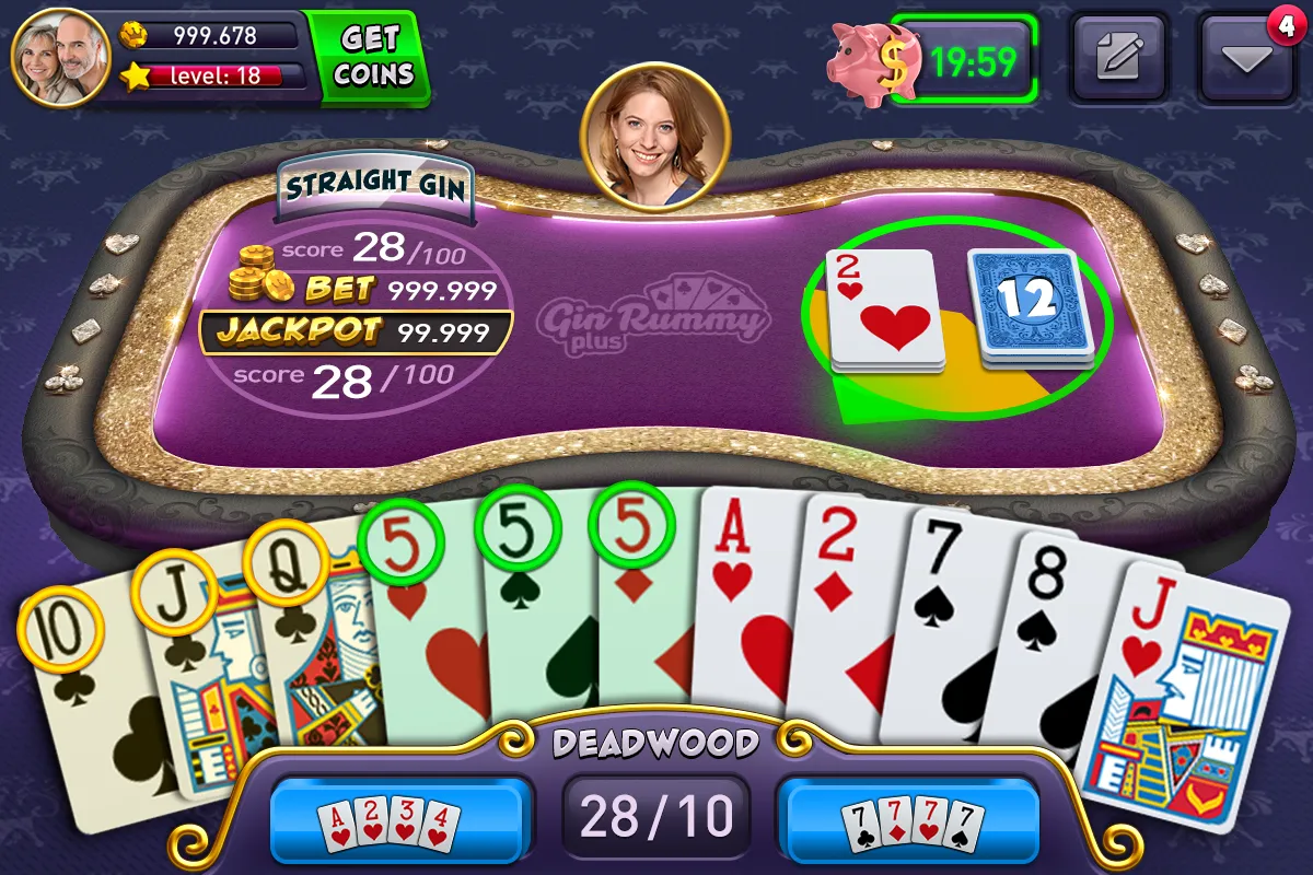 Gin Rummy Plus Screenshot 1 Gin Rummy Plus Screenshot 1