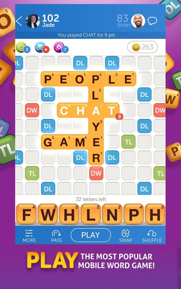 Words With Friends 2 – Free Multiplayer Word Games Screenshot 1