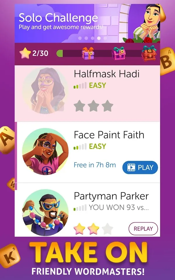 Words With Friends 2 – Free Multiplayer Word Games Screenshot 3