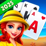 Взломанный Solitaire TriPeaks Journey Мод (Много денег) на Андроид