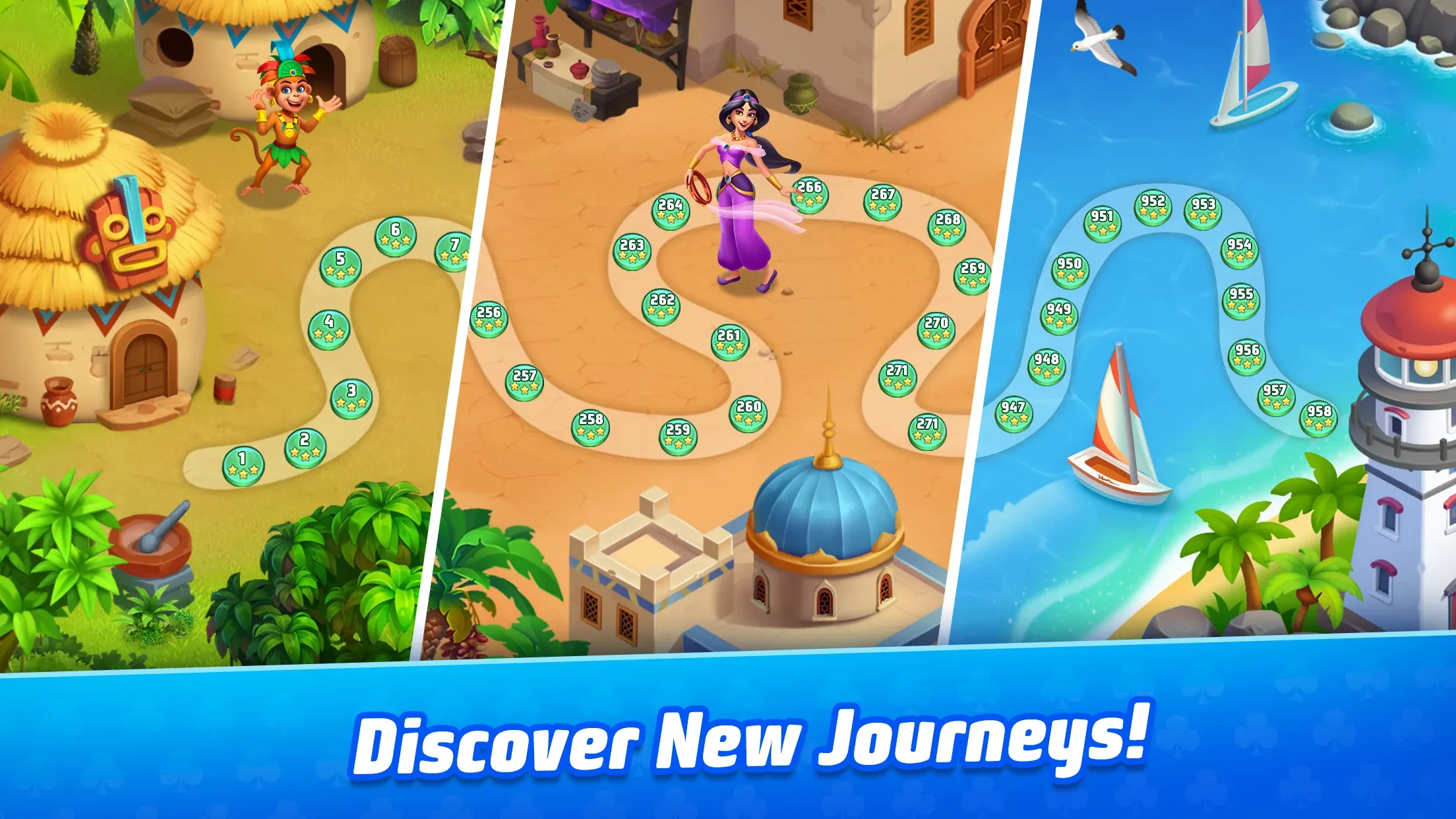 Solitaire TriPeaks Journey v1.221145.0 APK Мод (Много денег) Screenshot 2