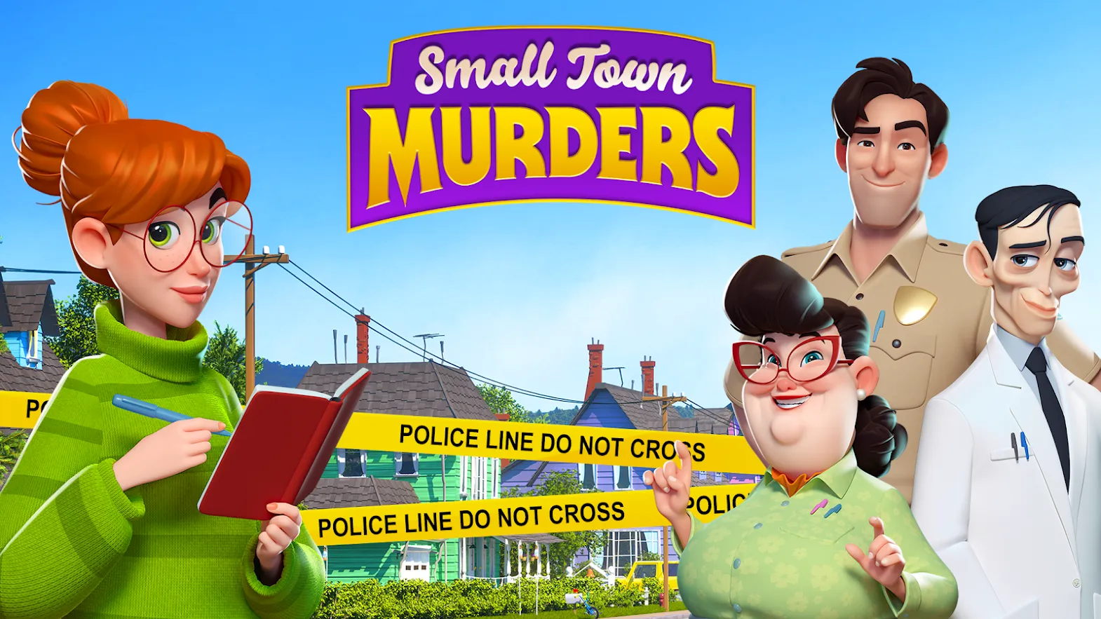 Small Town Murders: Match 3 Screenshot 1