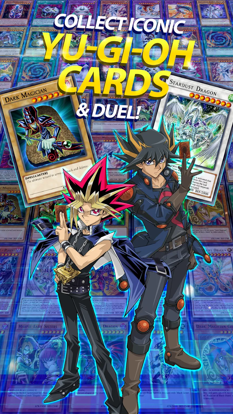 Yu-Gi-Oh! Duel Links v10.8.0 APK Мод (Меню, Автозапуск бота, Раскрытие карт) Screenshot 1