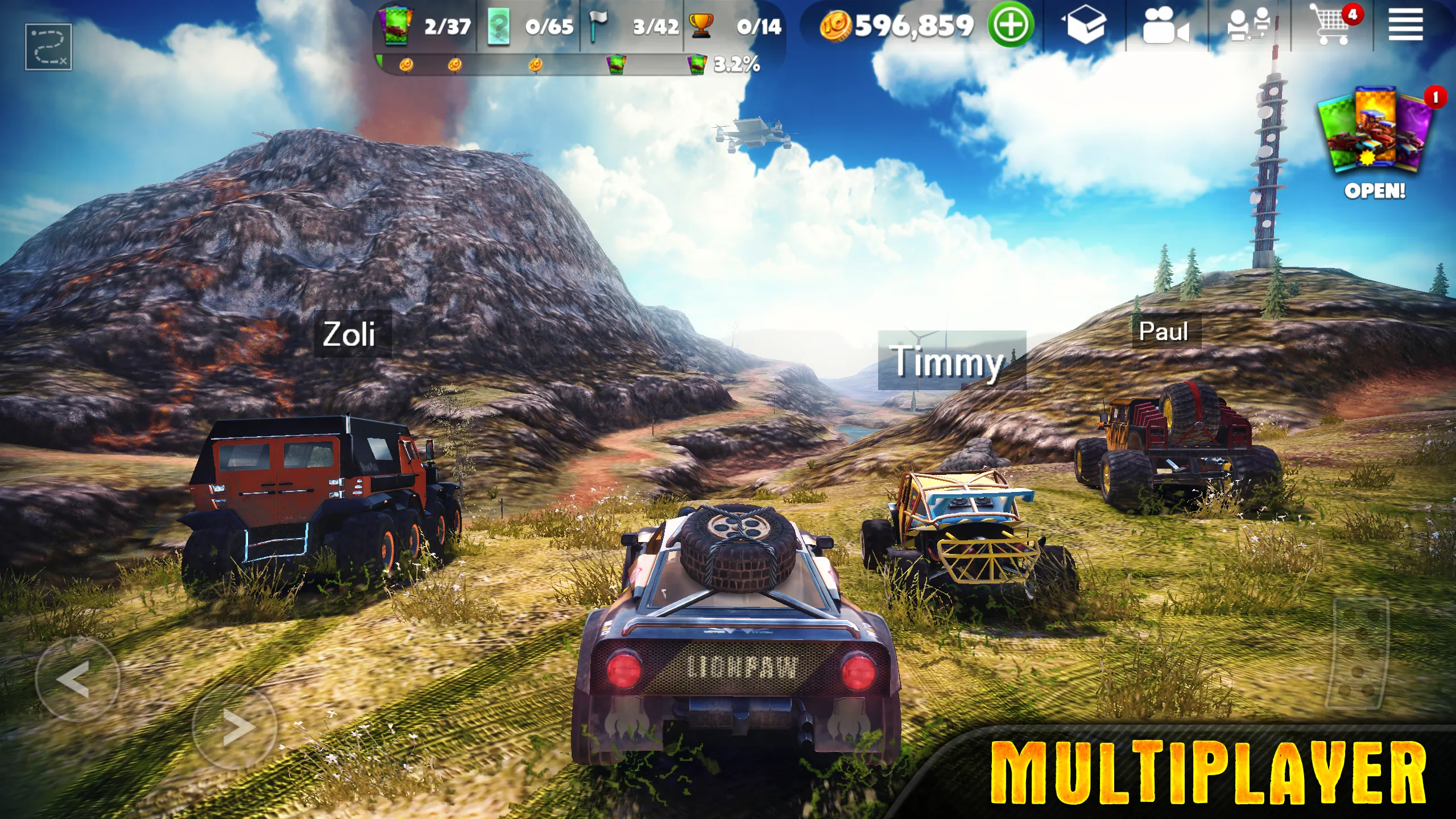 OTR - Offroad Car Driving Game v1.18.2 APK Мод (Много денег) Screenshot 3