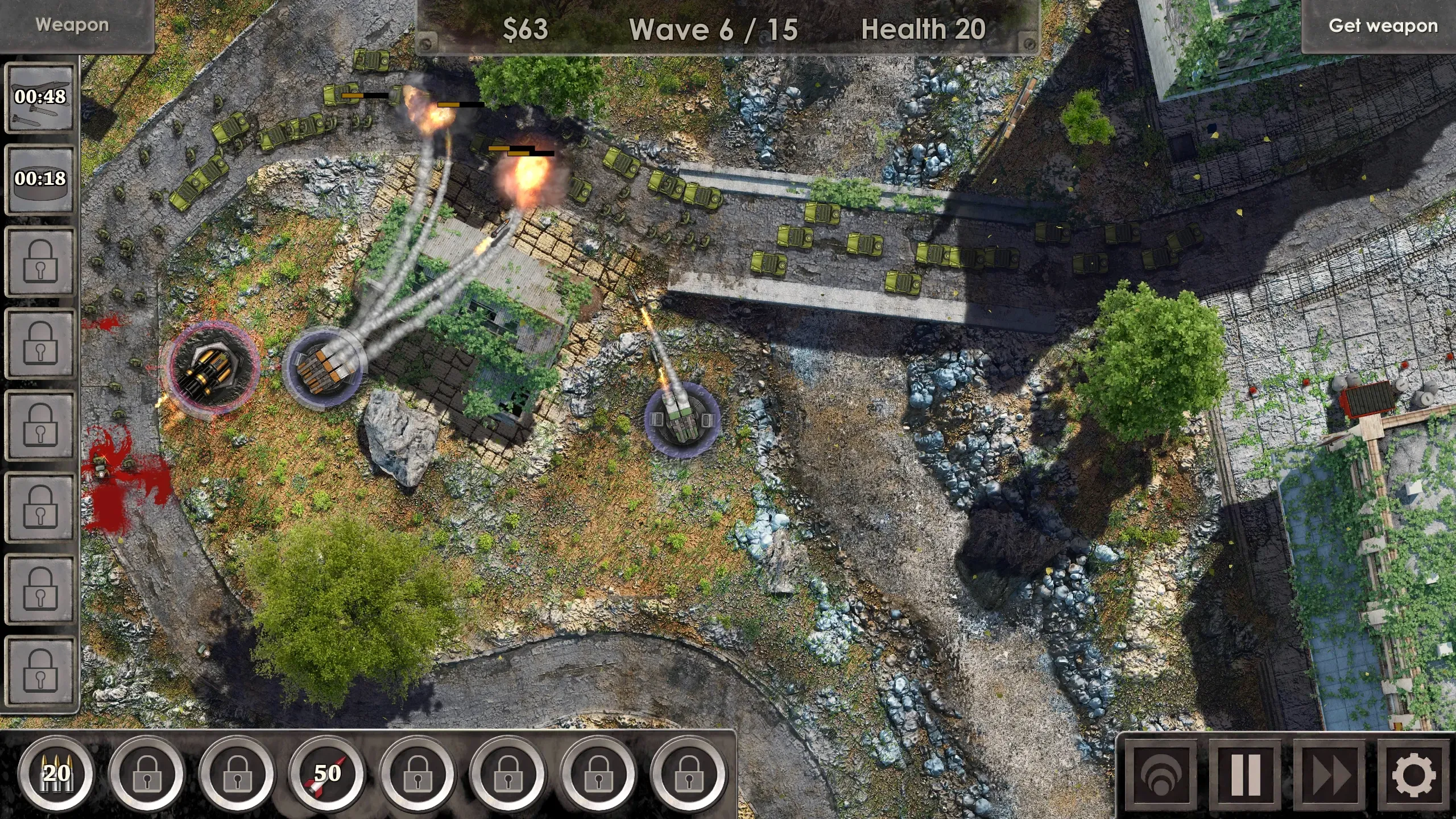 Defense Zone 3 HD v1.6.63 APK Мод (Много денег) Screenshot 1