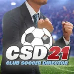 Скачать мод Club Soccer Director 2021 – Футбольный менеджмент [мод: бесплатные покупки] на Андроид