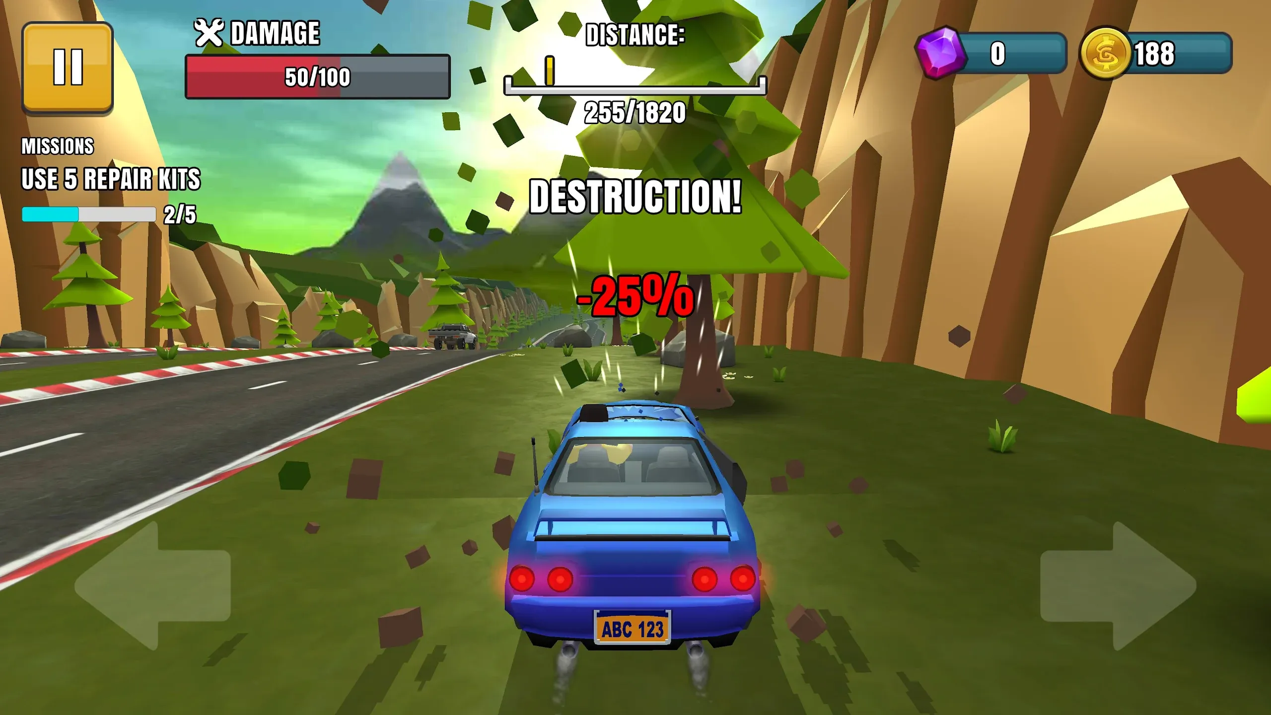 Faily Brakes 2 v6.28 APK Мод (Меню, Много денег, Скины открыты) Screenshot 3