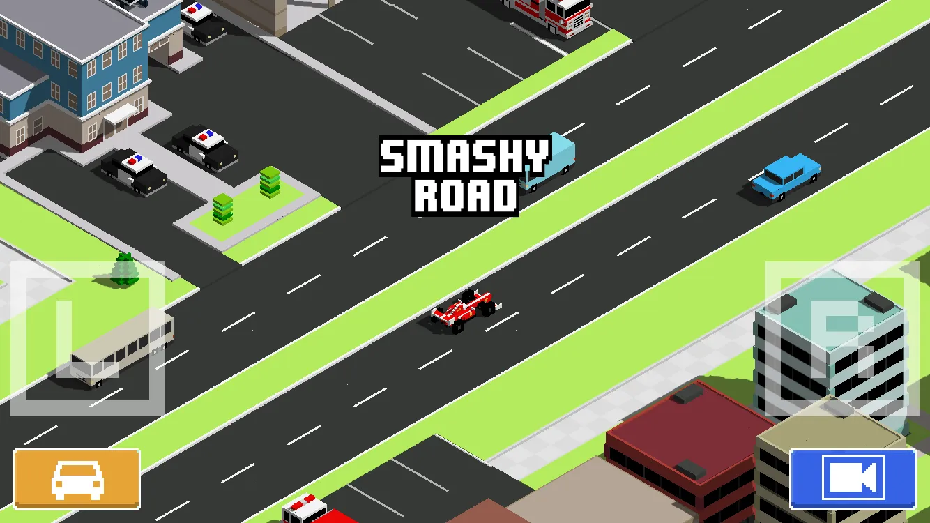 Smashy Road: Wanted [мод: много денег] Screenshot 1