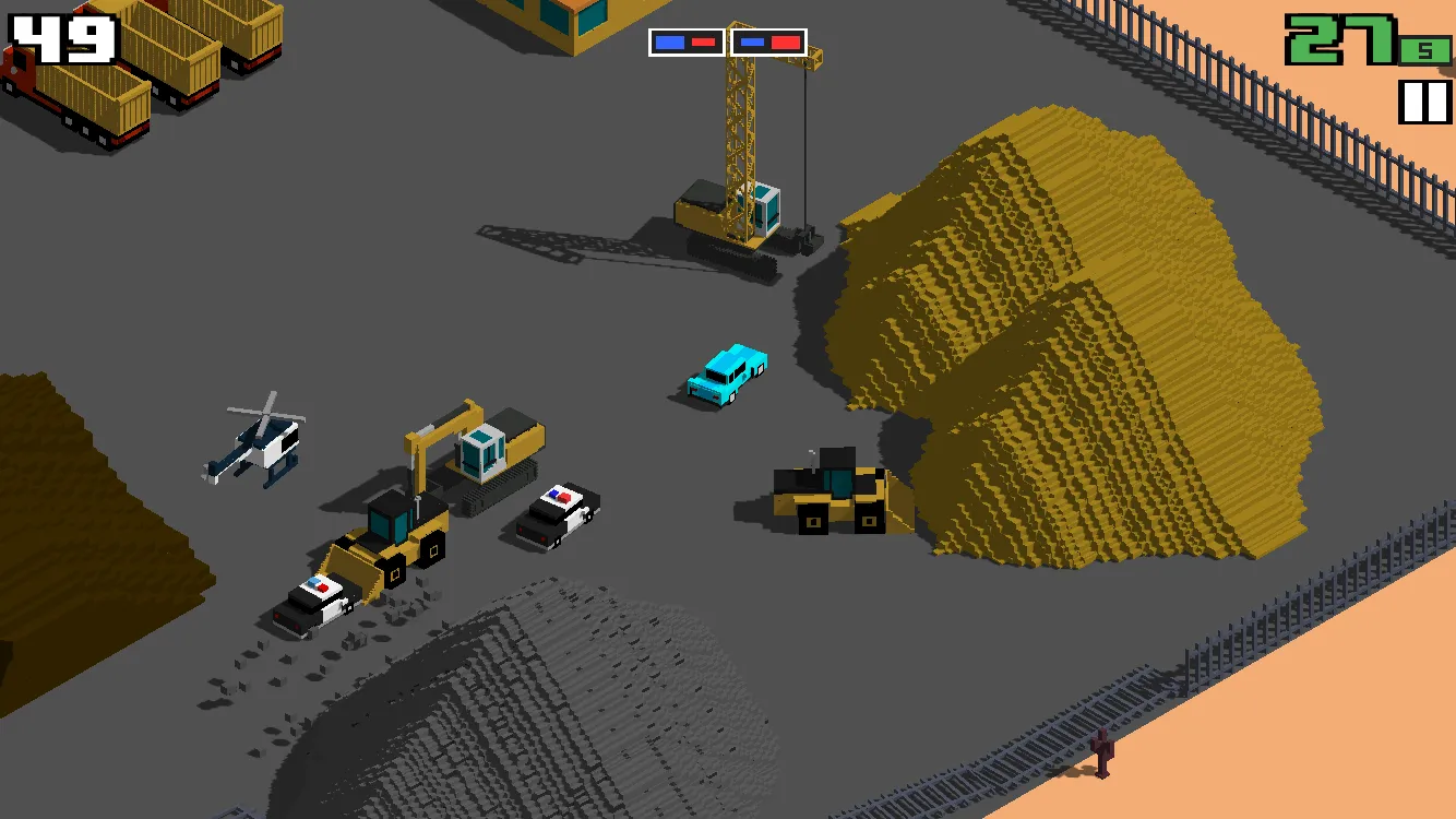 Smashy Road: Wanted [мод: много денег] Screenshot 3