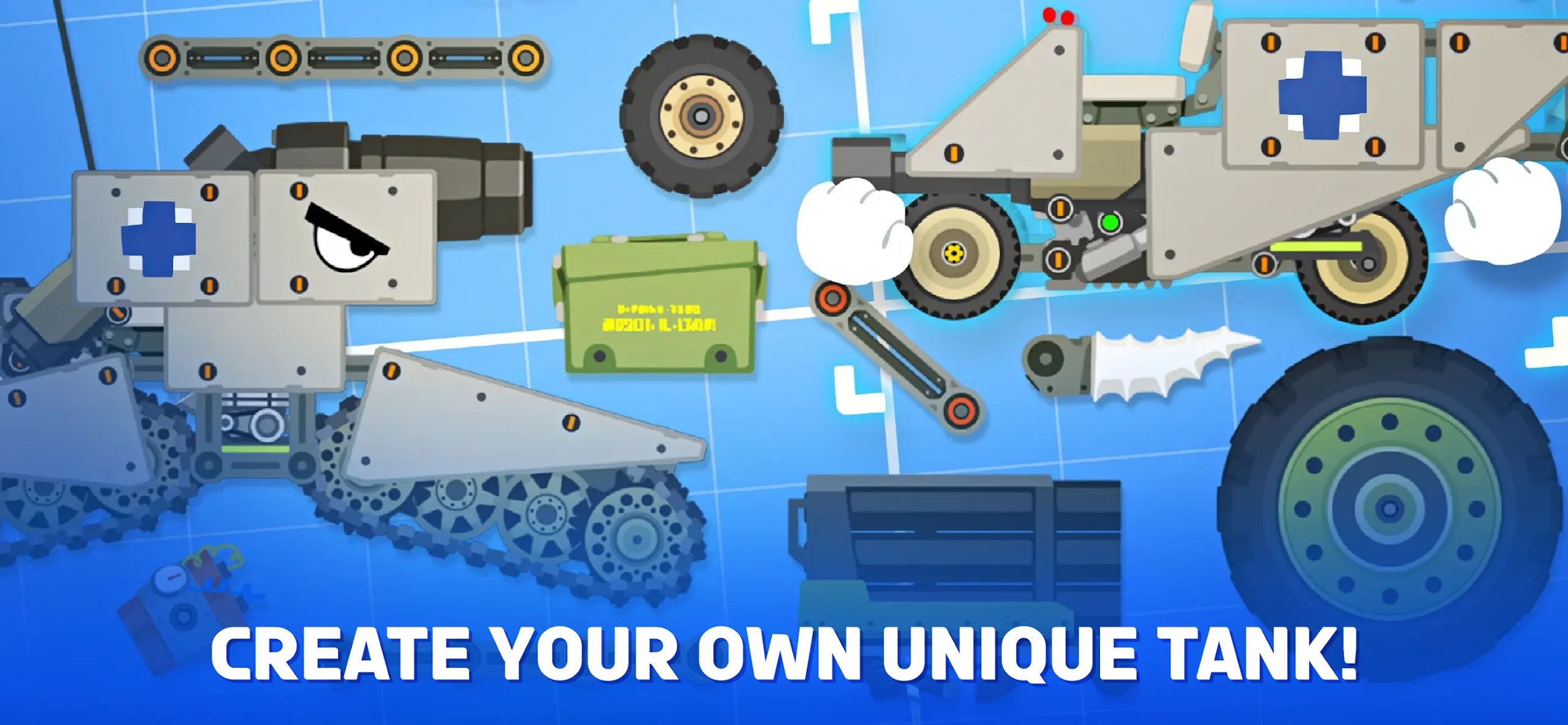 Super Tank Rumble v5.11.8 APK Мод (Всё открыто, Premium) Screenshot 1