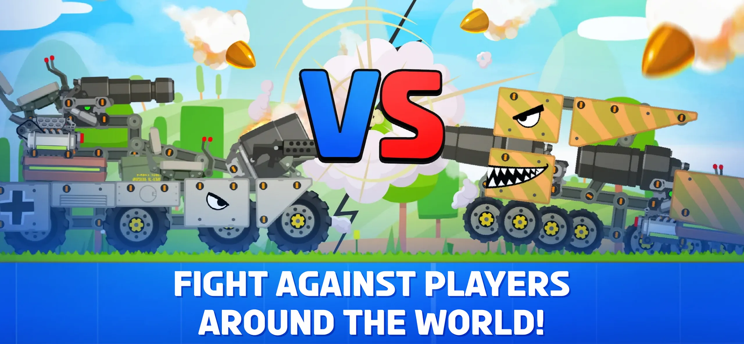 Super Tank Rumble v5.11.8 APK Мод (Всё открыто, Premium) Screenshot 2