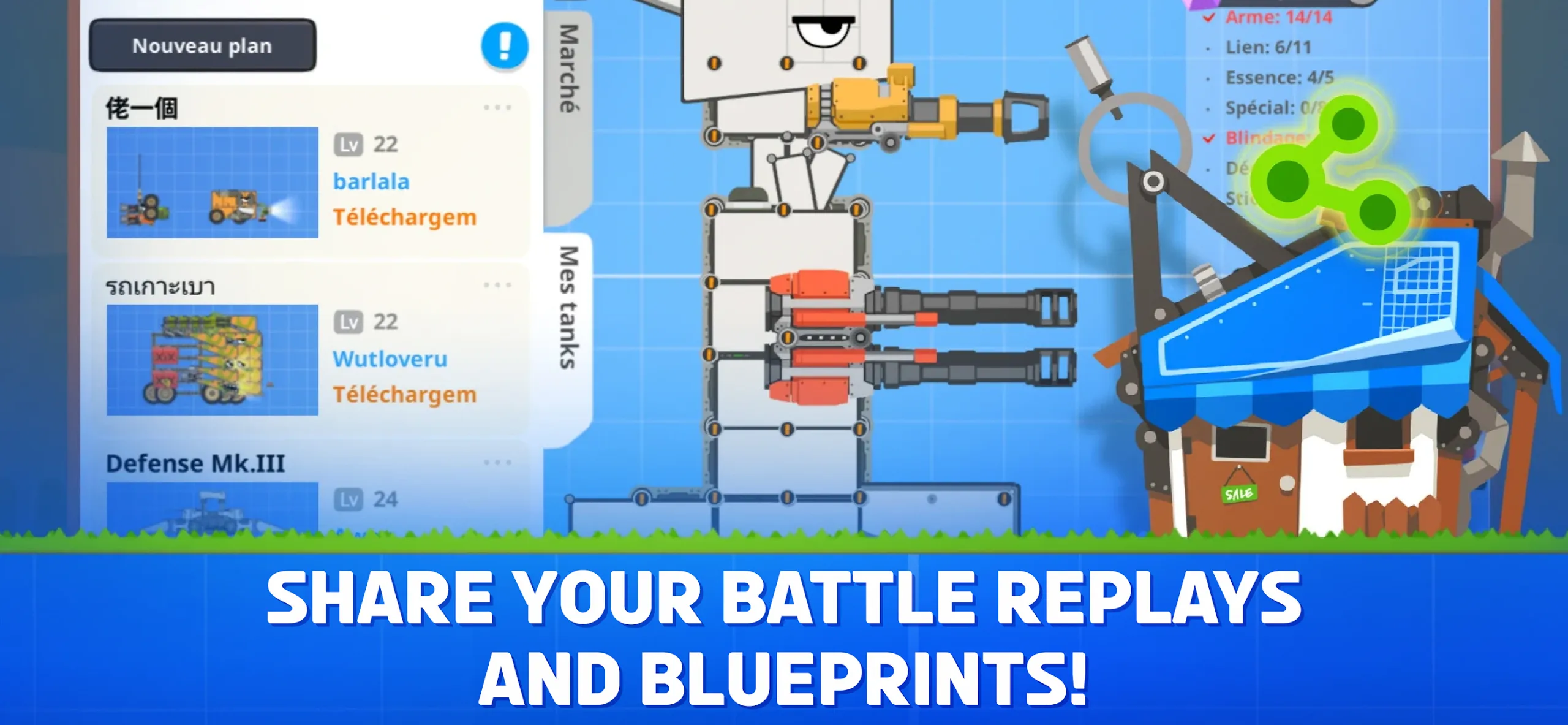 Super Tank Rumble v5.11.8 APK Мод (Всё открыто, Premium) Screenshot 4
