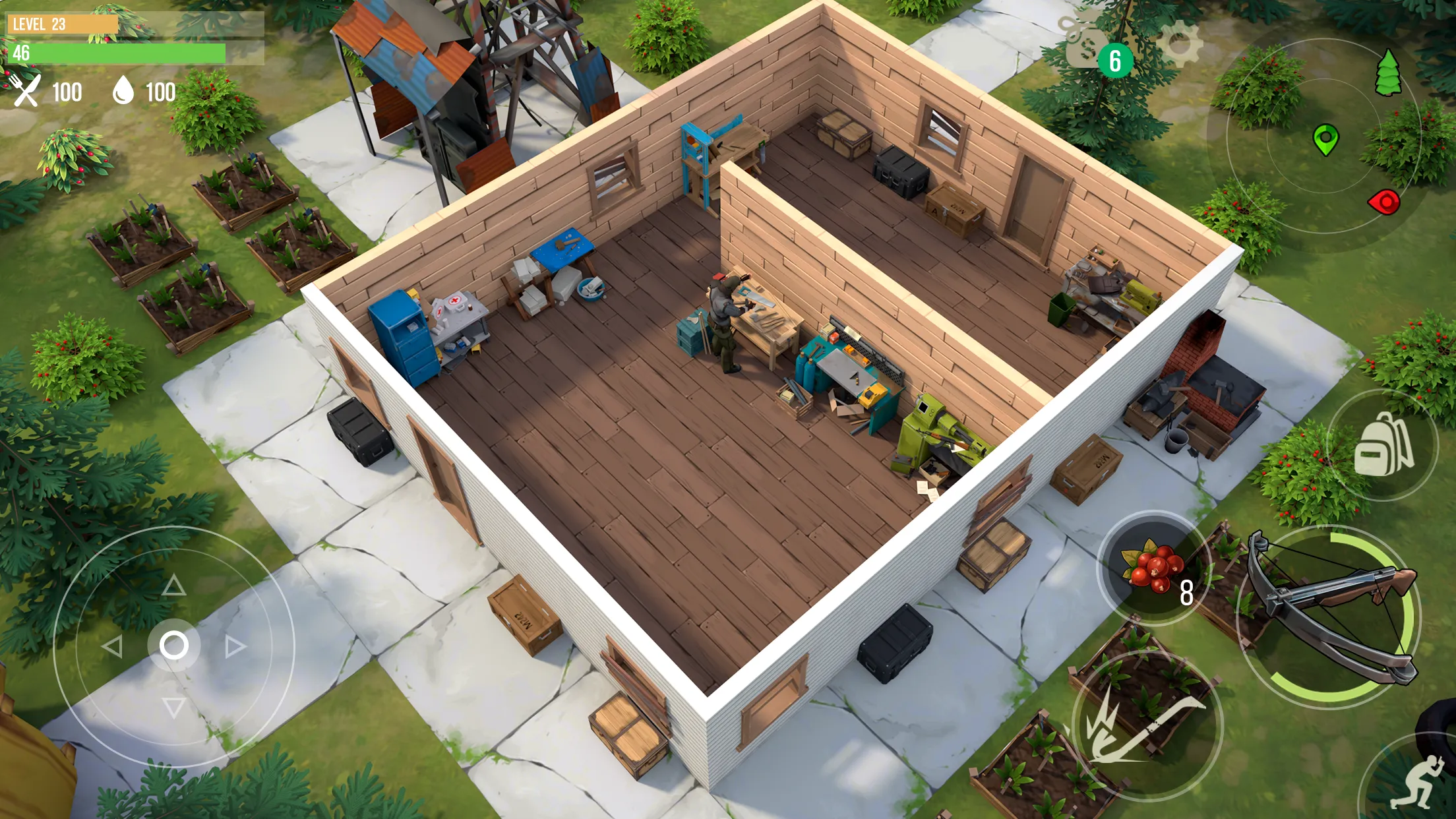 Prey Day: Zombie Survival v15.3.53 APK Мод (Бессмертие) Screenshot 2