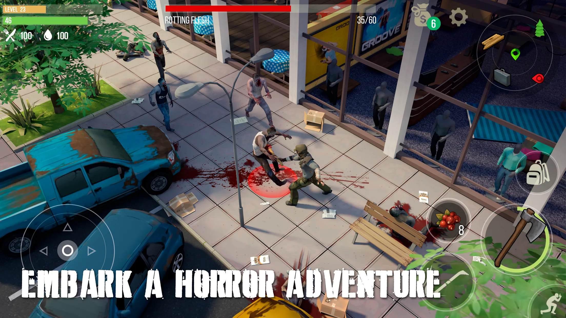 Prey Day: Zombie Survival v15.3.53 APK Мод (Бессмертие) Screenshot 3
