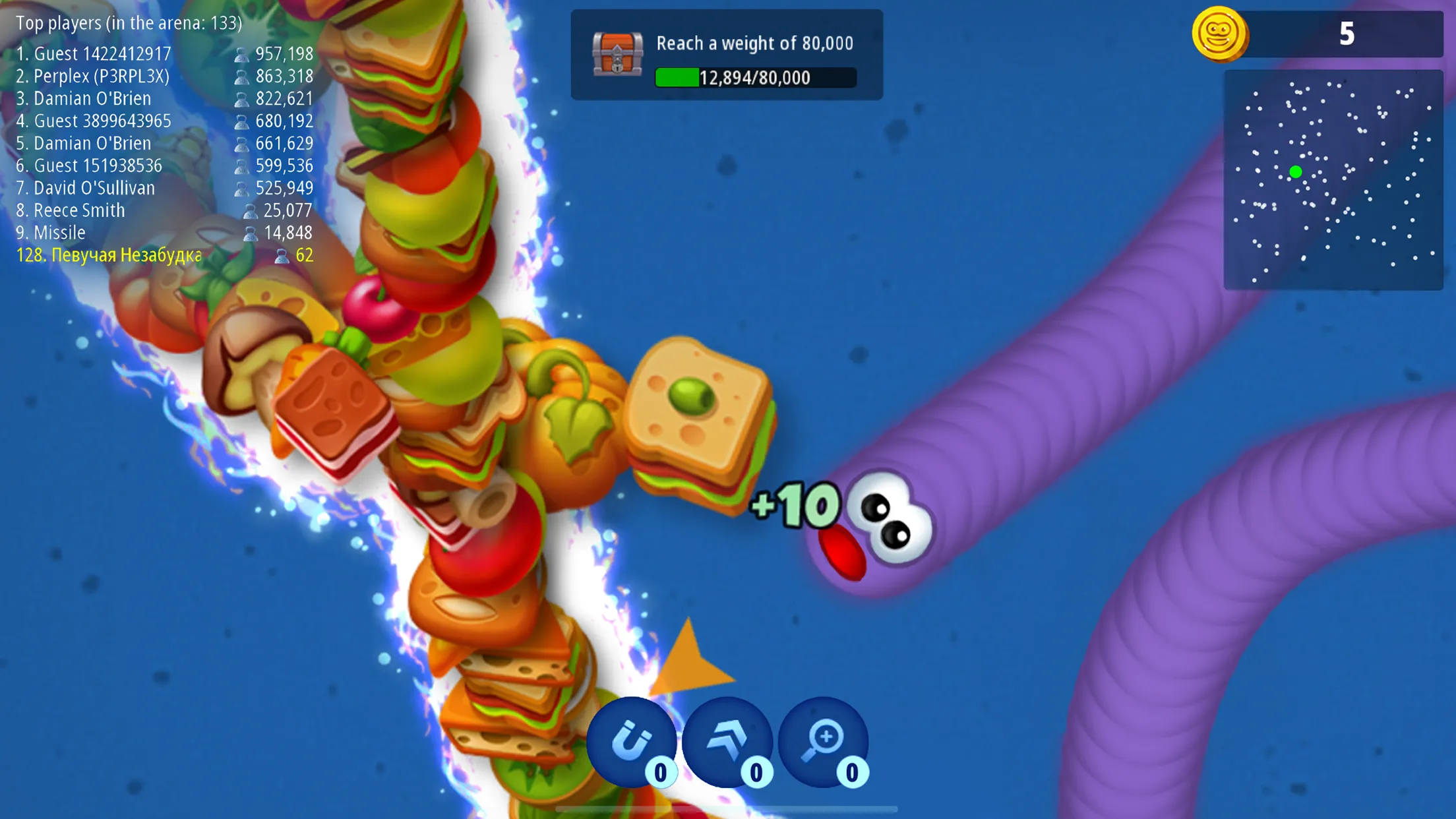 Червячная Зона .io v6.24.0 APK Мод (Меню, Много монет, Скины разблокированы) Screenshot 5 Червячная Зона .io v6.24.0 APK Мод (Меню, Много монет, Скины разблокированы) Screenshot 5