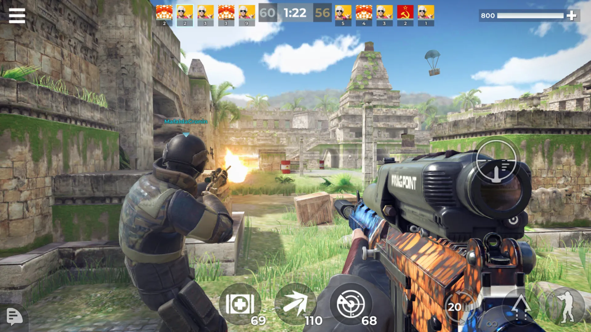 AWP Mode: Онлайн Снайпер Шутер v1.8.0 APK Мод (Бесконечные боеприпасы) Screenshot 2