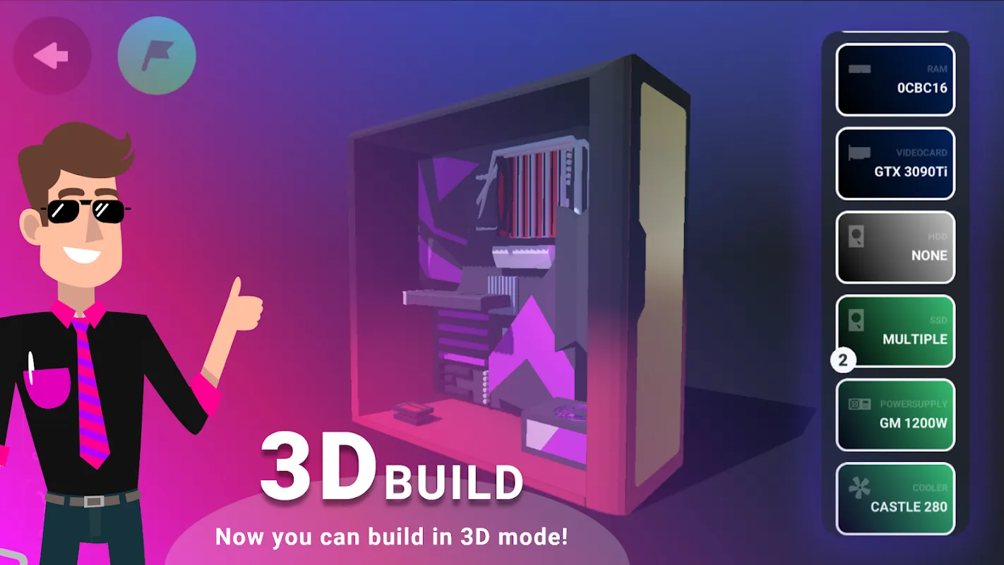 PC Creator PRO v2.3.2 APK Мод (Бесплатные покупки) Screenshot 1