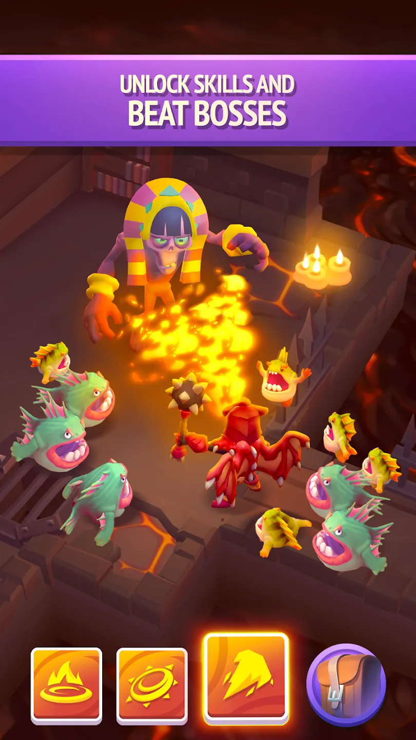 Nonstop Knight 2 v3.3.7 APK Мод (Меню, Один удар, Режим бога, Мана) Screenshot 3