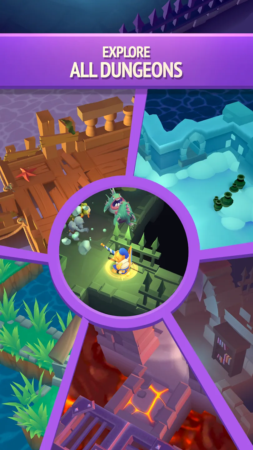 Nonstop Knight 2 v3.3.7 APK Мод (Меню, Один удар, Режим бога, Мана) Screenshot 4