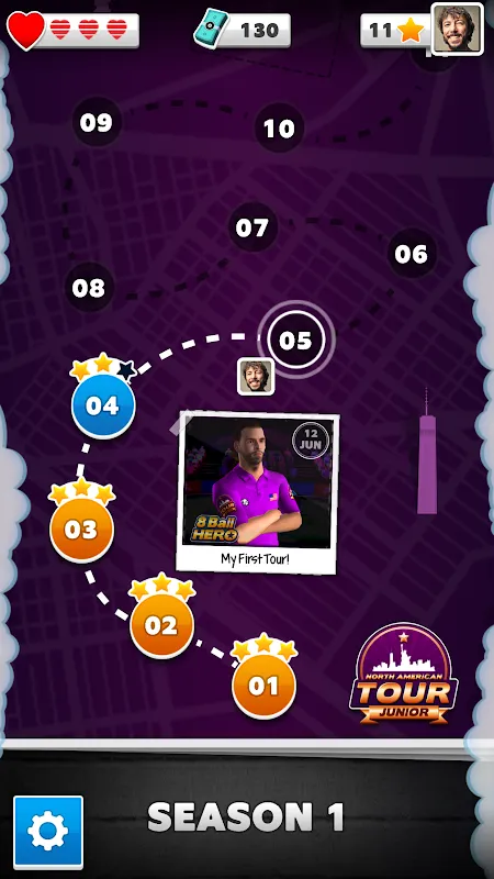 8 Ball Hero v1.18 APK Мод (Много денег) Screenshot 4