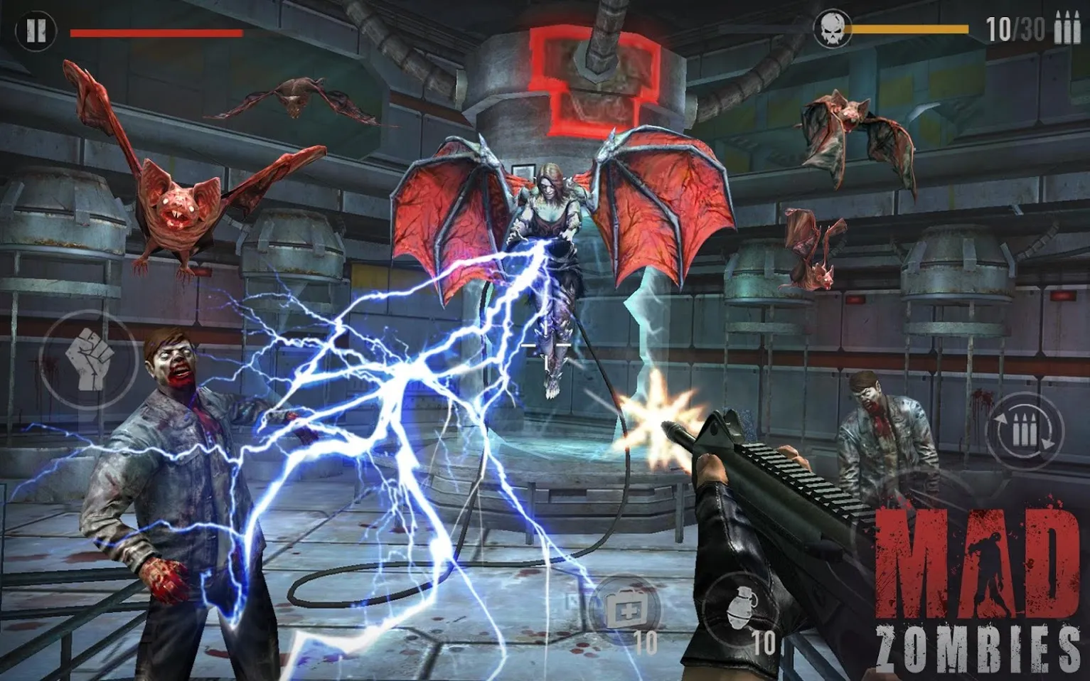 Зомби : MAD ZOMBIES [мод: много денег] Screenshot 4