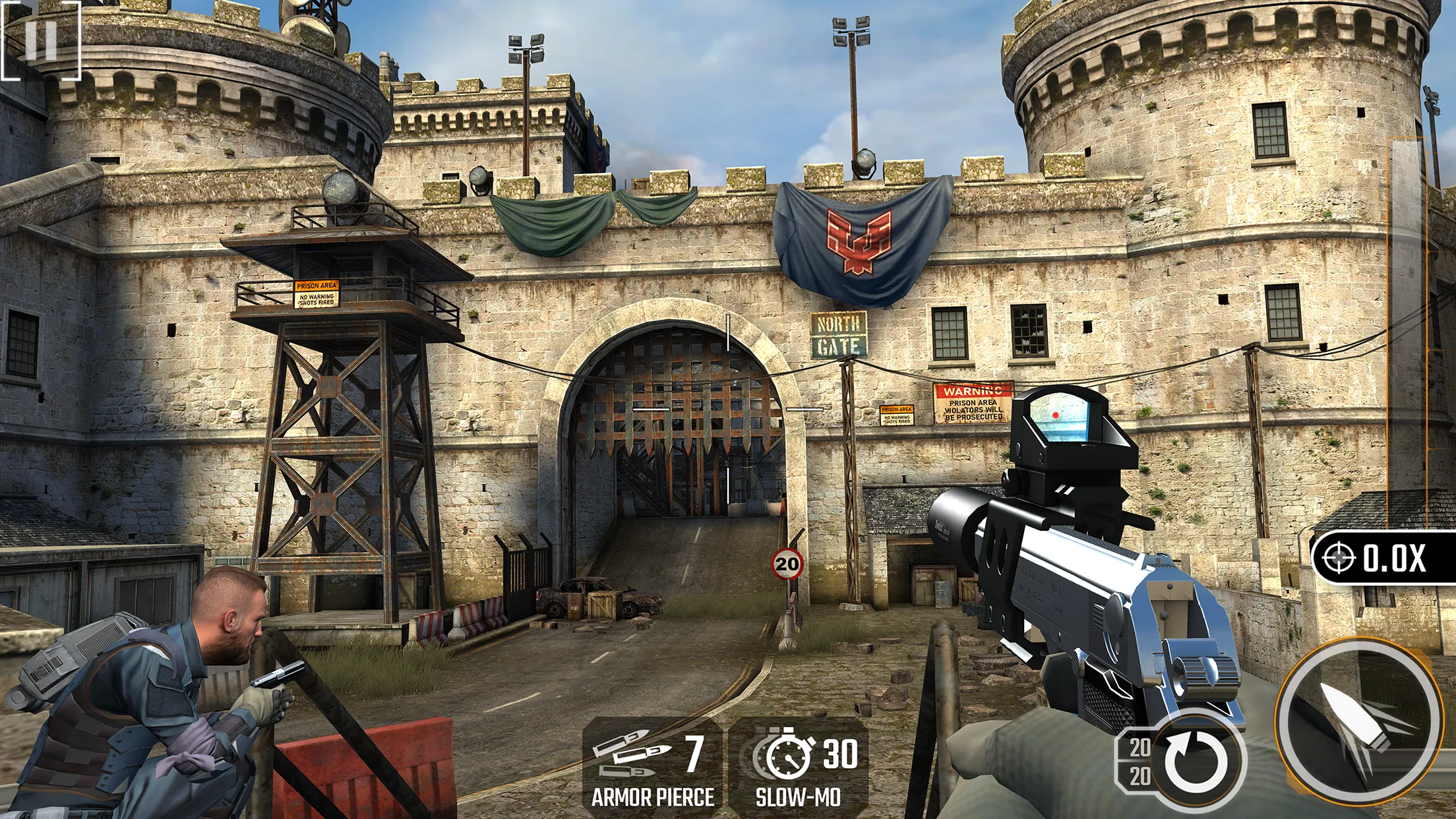 Sniper Strike v500243 APK Мод (Меню, AIM, Много патронов, Режим бога) Screenshot 1