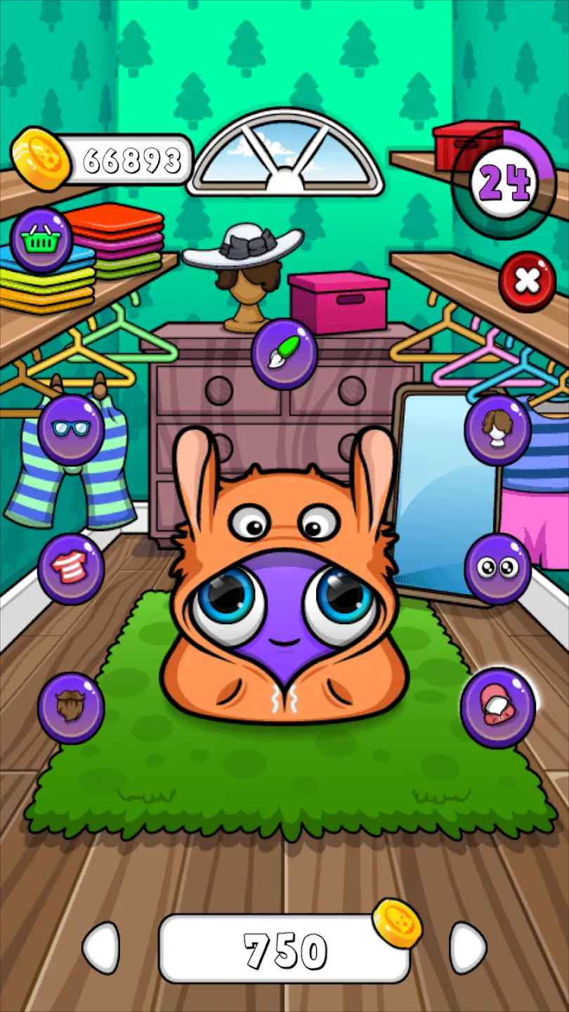 Мoy 7 - Виртуальная зооигра v2.2.7 APK Мод (Много денег) Screenshot 4