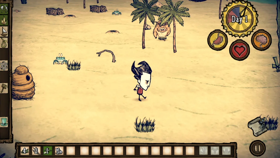 Don't Starve: Shipwrecked v1.33.5 APK Мод (Всё открыто) Screenshot 1