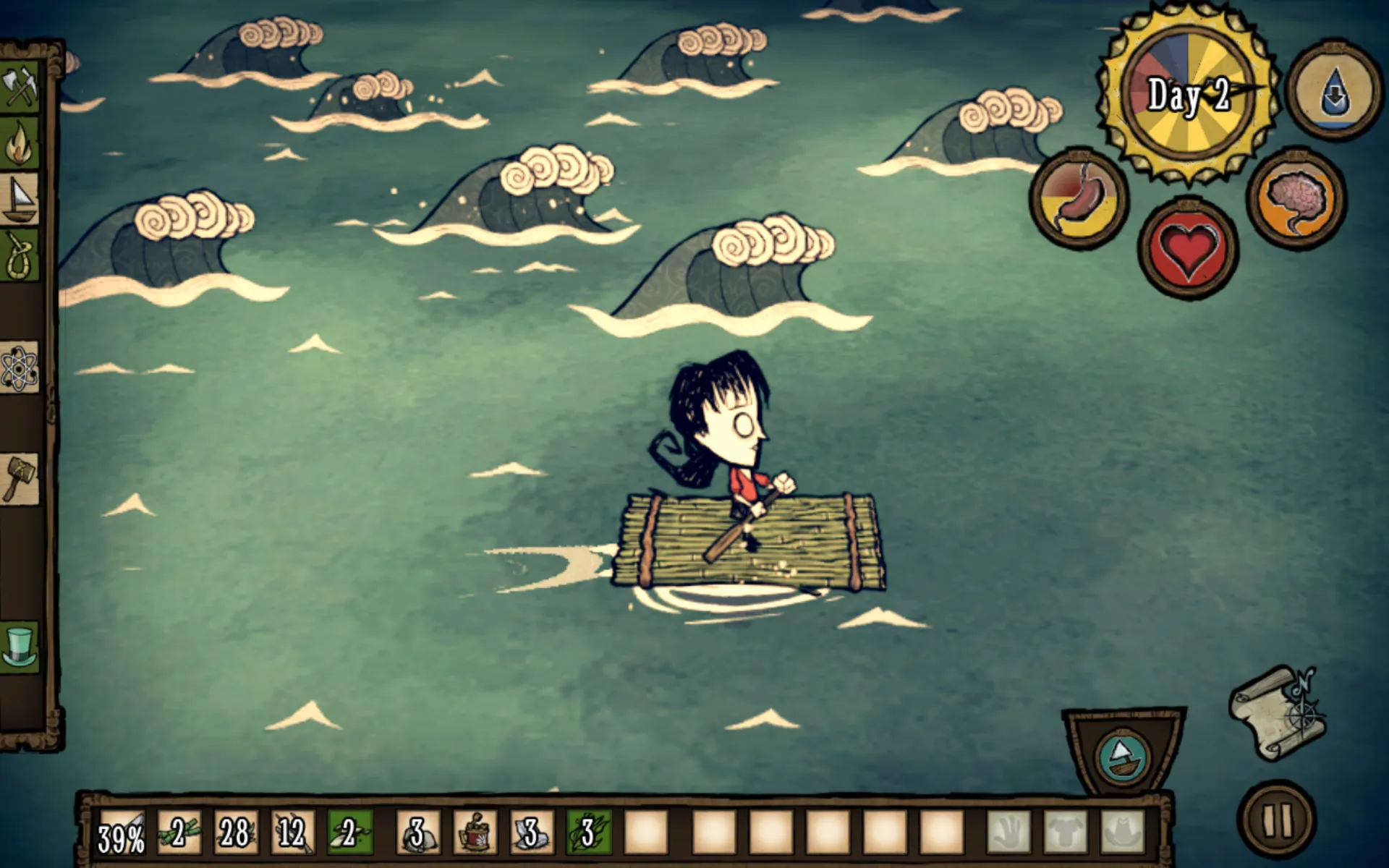 Don't Starve: Shipwrecked v1.33.5 APK Мод (Всё открыто) Screenshot 4