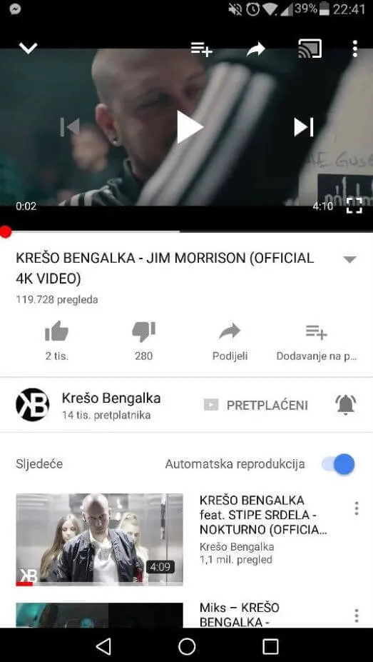 YouTube Vanced v21.20.402 APK Мод (Всё открыто, Premium) Screenshot 2