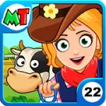 Скачать мод My Town : Ферма [мод: много денег] на Андроид