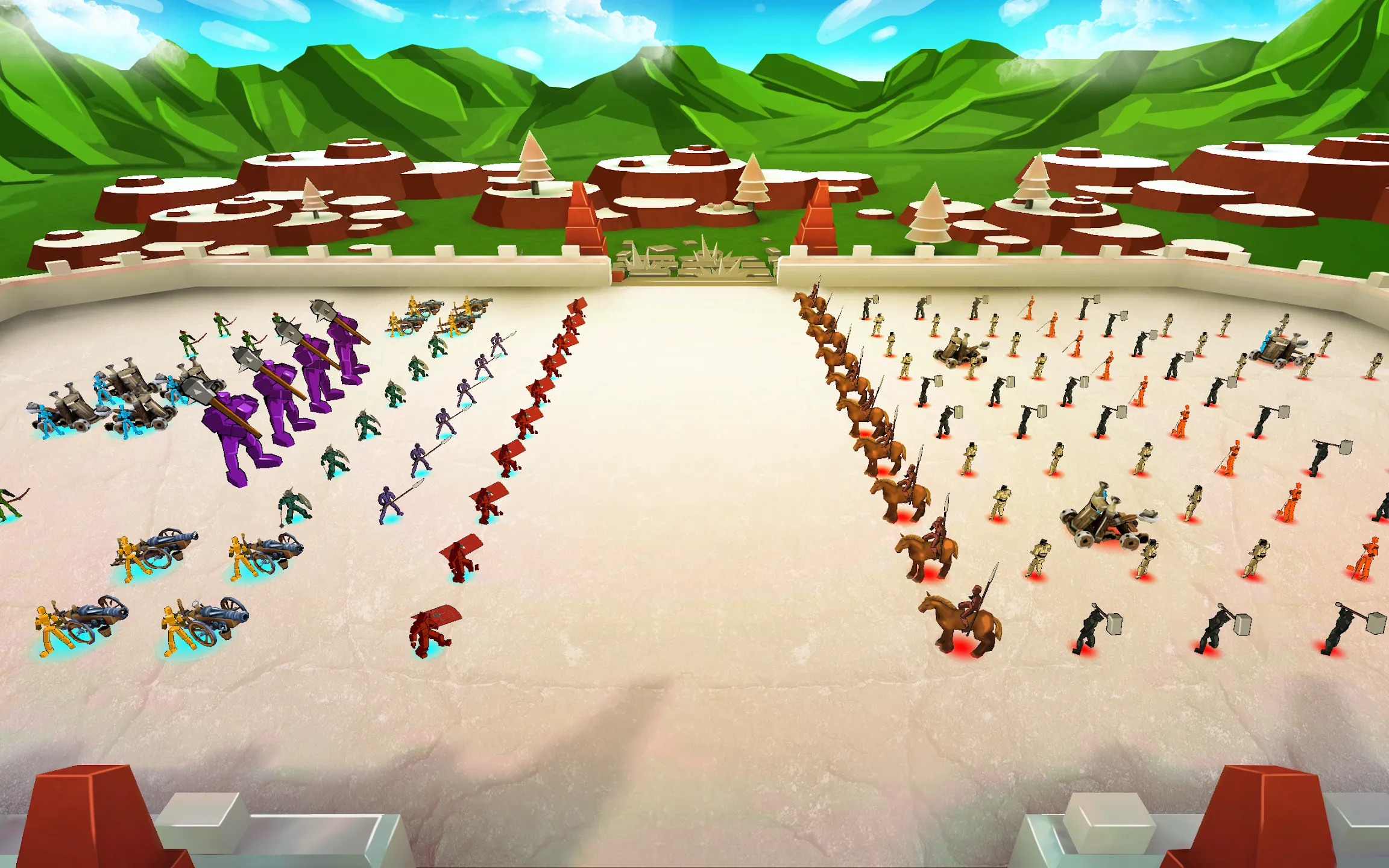 Epic Battle Simulator v1.9.30 APK Мод (Много денег) Screenshot 1