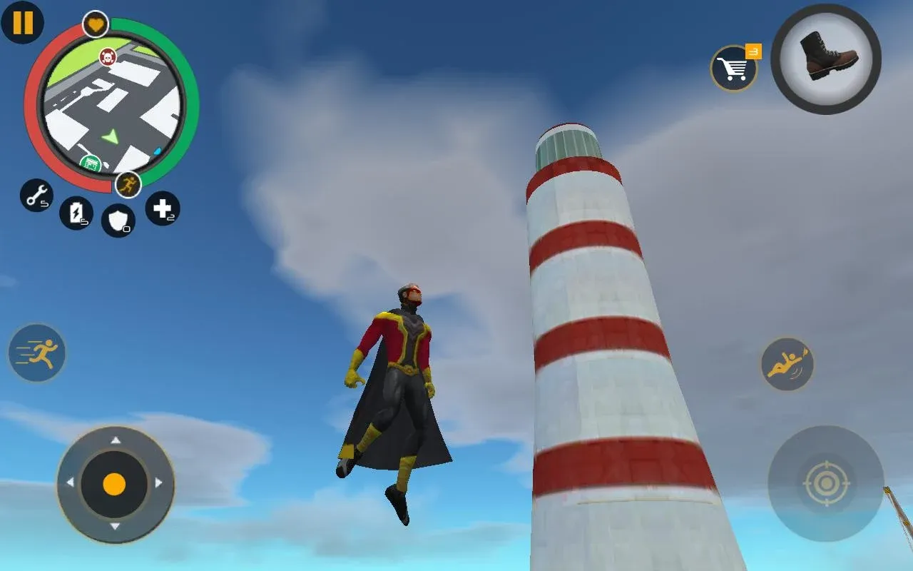 Naxeex Superhero v2.6.7.7 APK Мод (Много очков навыков) Screenshot 2