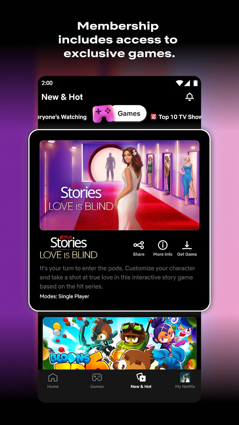 Netflix v9.64.0 APK Мод (Всё открыто, Premium) Screenshot 3