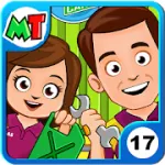 Скачать My Town : Car wash fix & drive [мод: полная версия] на Андроид