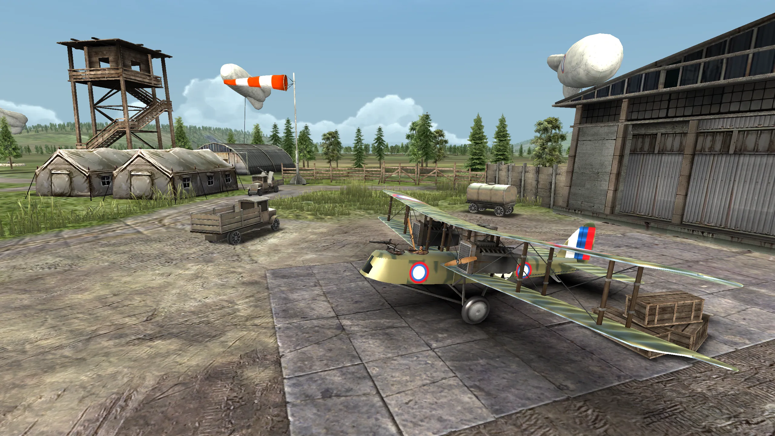 Warplanes: WW1 Sky Aces v1.6 APK Мод (Бесплатные покупки) Screenshot 3 Warplanes: WW1 Sky Aces v1.6 APK Мод (Бесплатные покупки) Screenshot 3