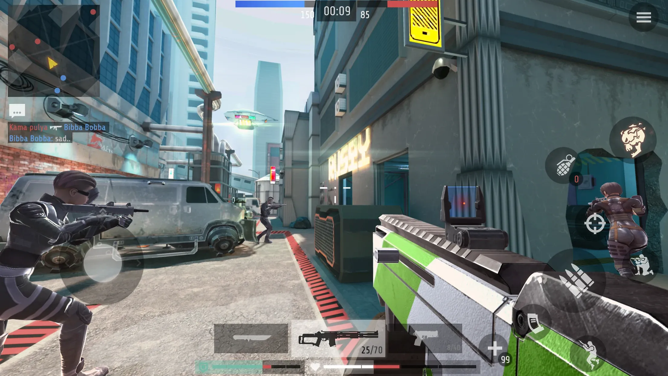 Battle Forces v0.19.10 APK Мод (Меню, Много урона, Режим бога) Screenshot 2