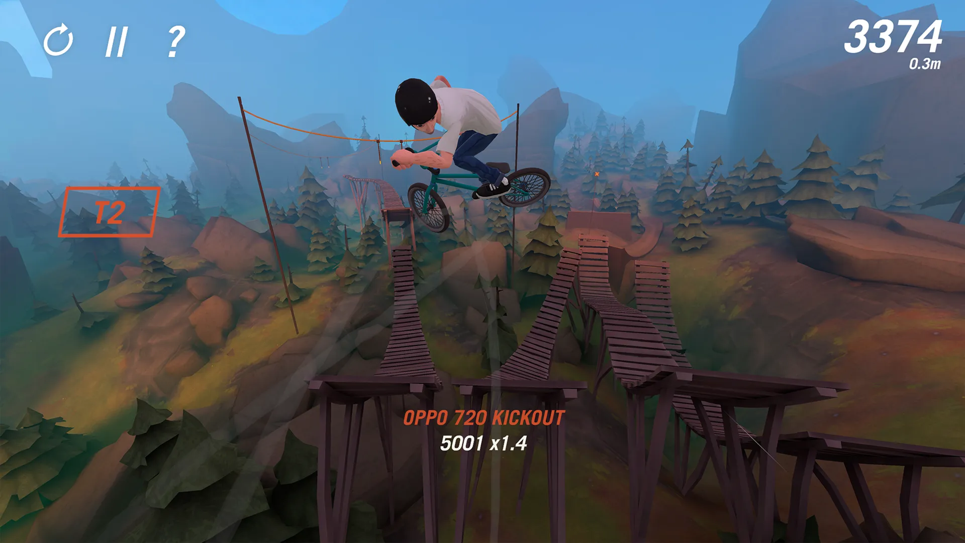 Trail Boss BMX v1.2.3 APK Мод (Всё открыто) Screenshot 2