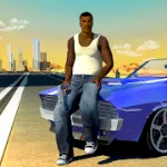 Скачать мод San Andreas Auto Gang Wars: Grand Real Theft Fight [мод: много денег] на Андроид