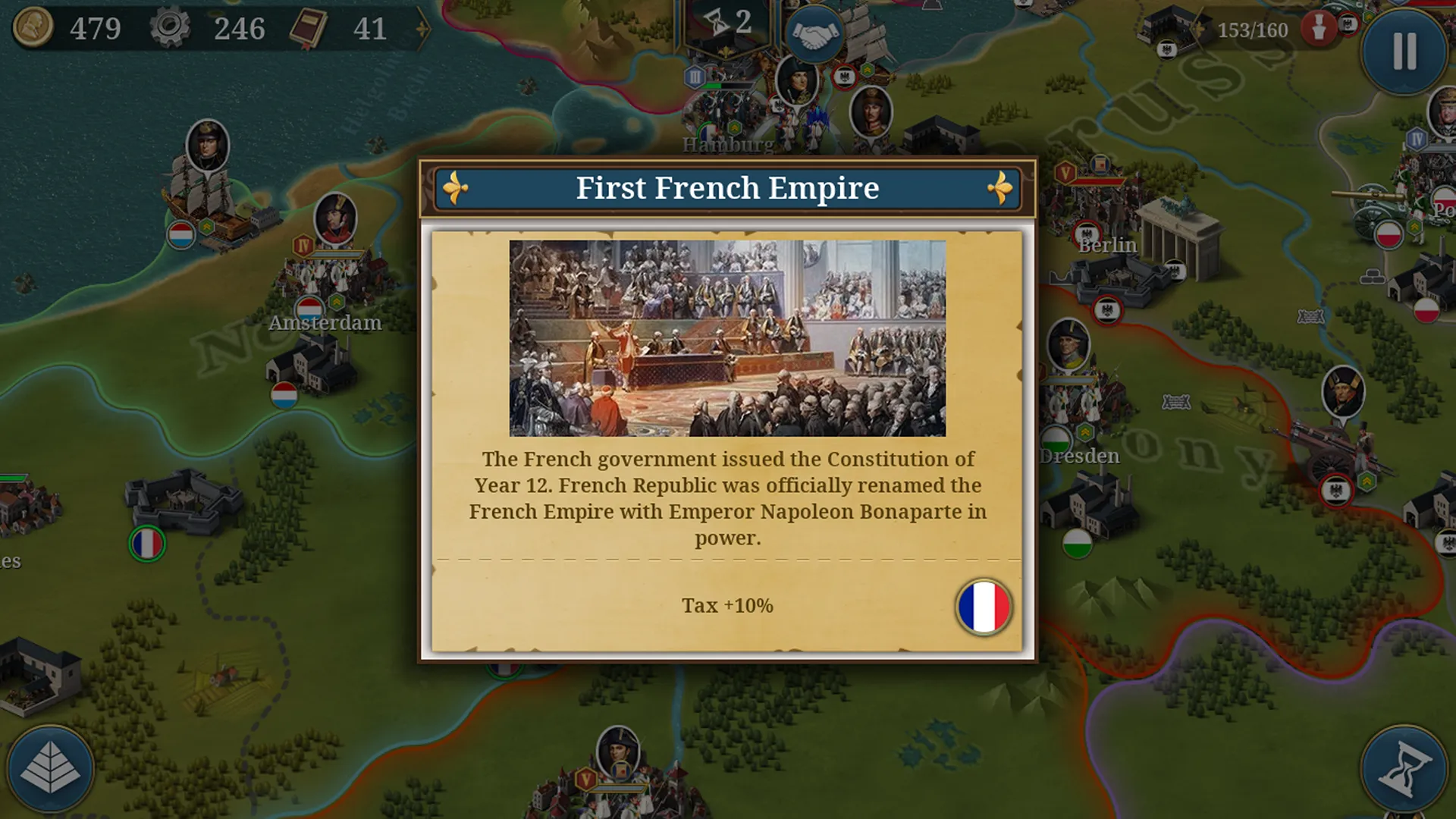 European War 6: 1804 v1.8.4 APK Мод (Много медалей) Screenshot 4