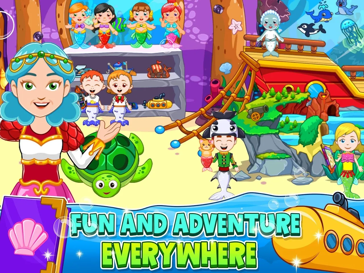 Wonderland : Little Mermaid [мод: полная версия] Screenshot 5