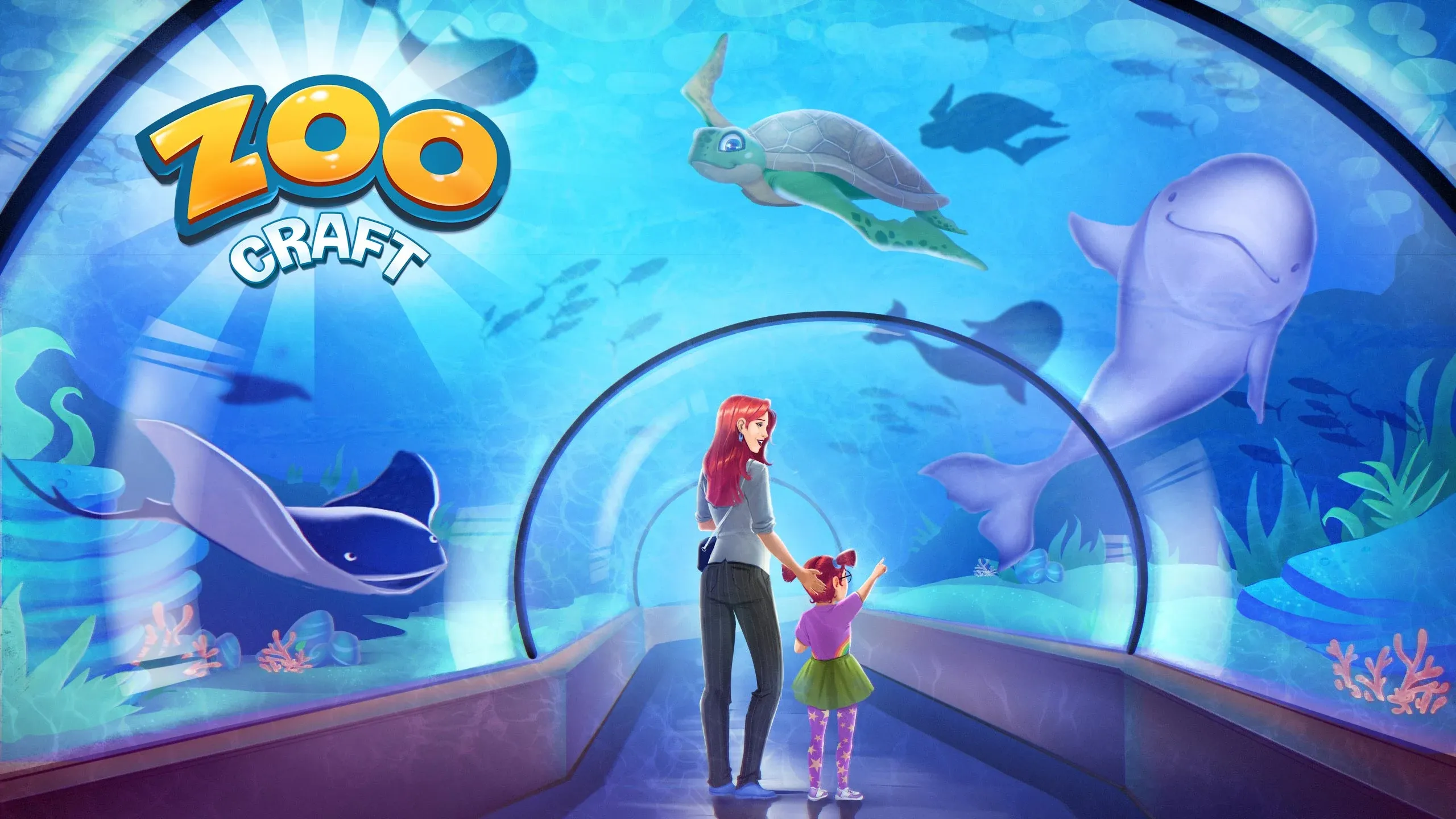 Zoo Craft: Семья Животных v13.6.2 APK Мод (Много денег) Screenshot 1