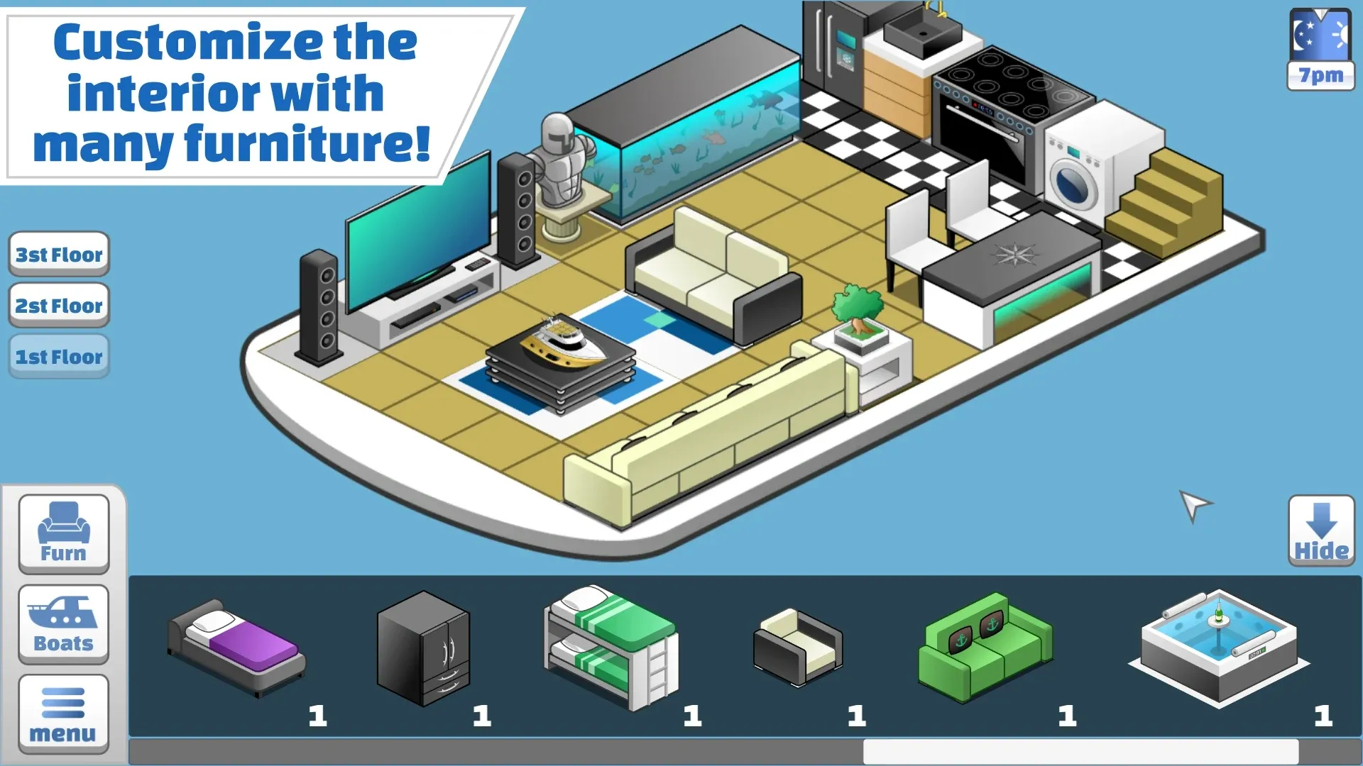 Nautical Life v3.4.1 APK Мод (Меню, Много денег и PvP билетов) Screenshot 3