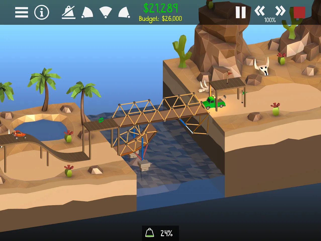 Poly Bridge 2 [мод: полная версия] Screenshot 4