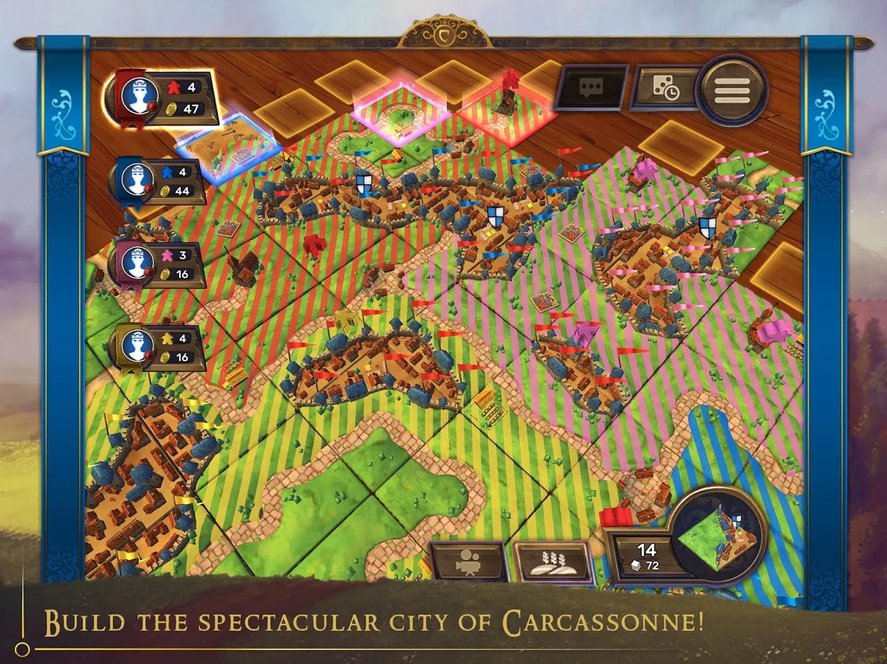 Carcassonne: Tiles & Tactics [мод: полная версия] Screenshot 2
