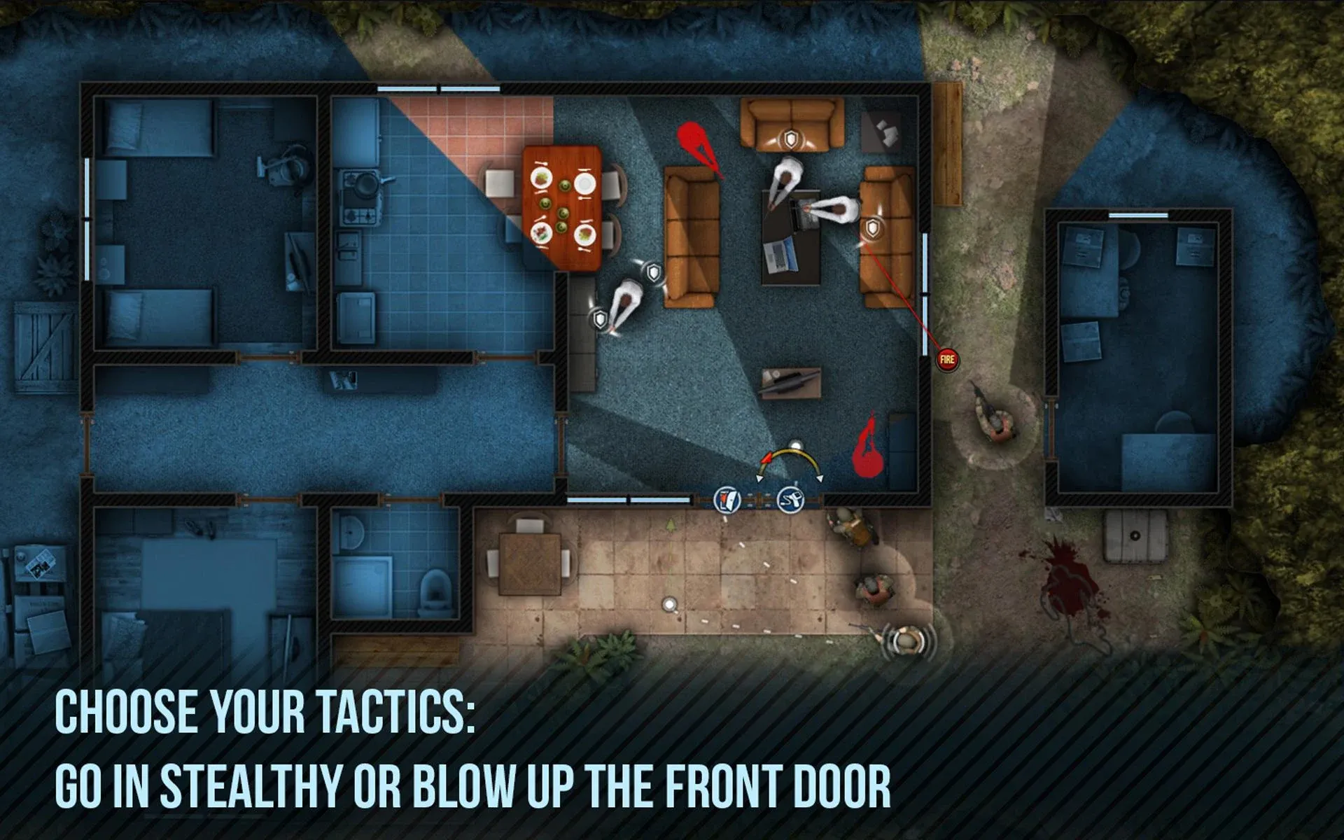 Door Kickers v1.1.47 APK Мод (Много опыта) Screenshot 3