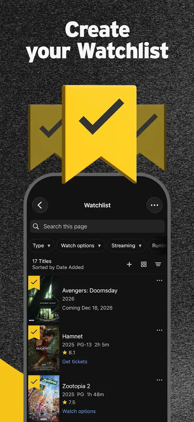 IMDb: Movies & TV Shows v9.2.9.109290200 APK Мод (Всё открыто, Premium) Screenshot 4