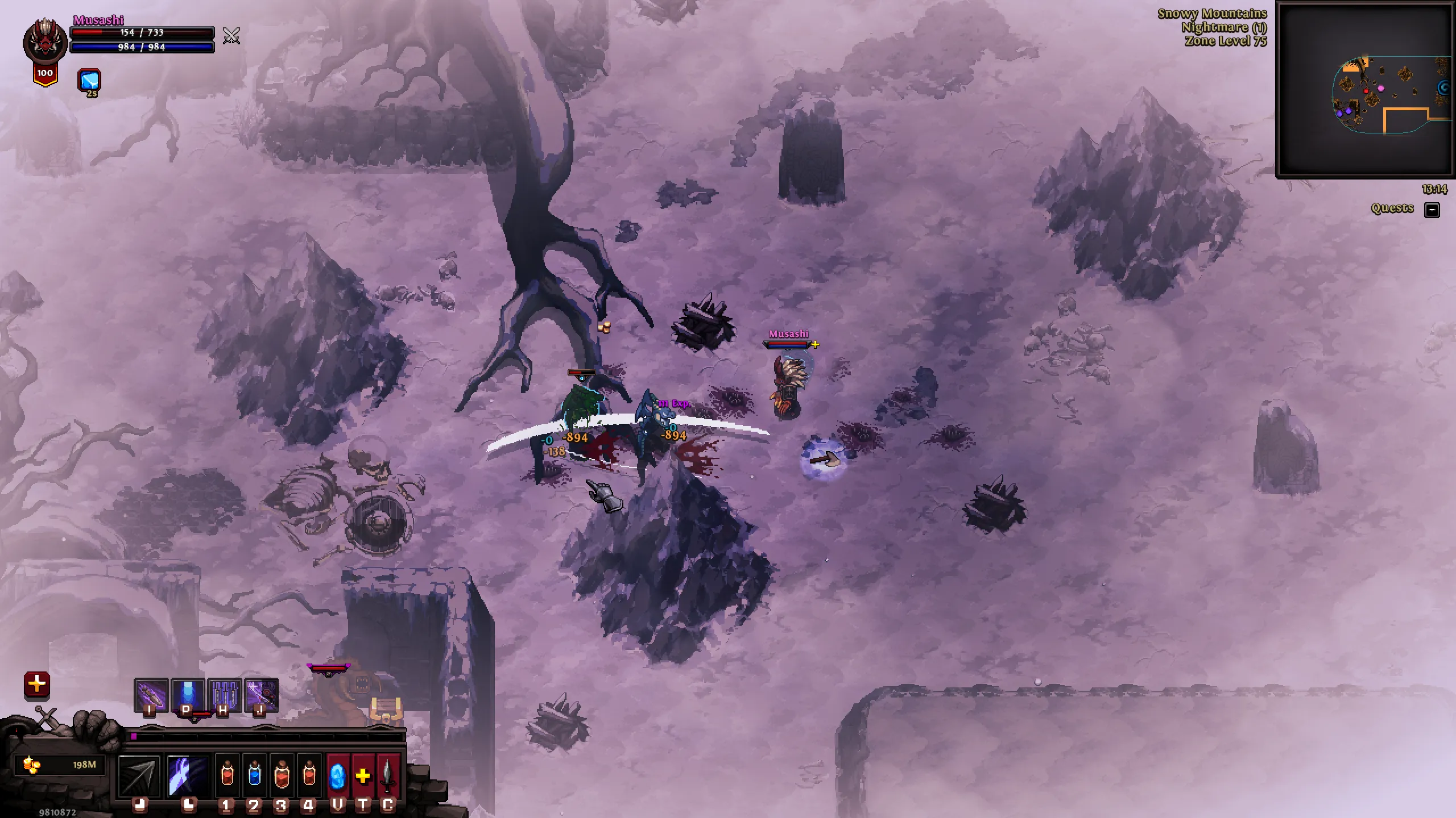 Hero Siege: Pocket Edition v6.9.14 APK Мод (Много бриллиантов) Screenshot 3