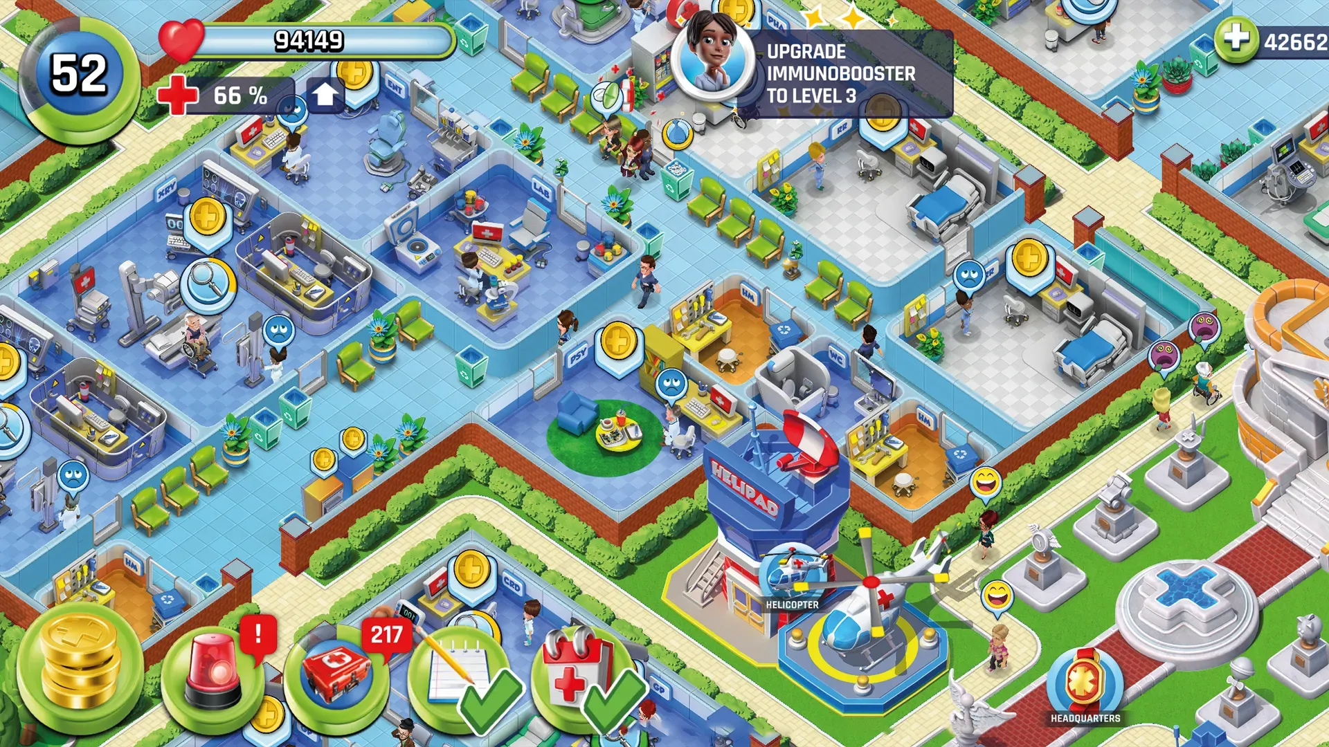Dream Hospital: Doctor Tycoon v4.8.1 APK Мод (Много денег) Screenshot 5