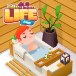 Взломанный Idle Life Sim - Simulator Game Мод (Много денег) на Андроид